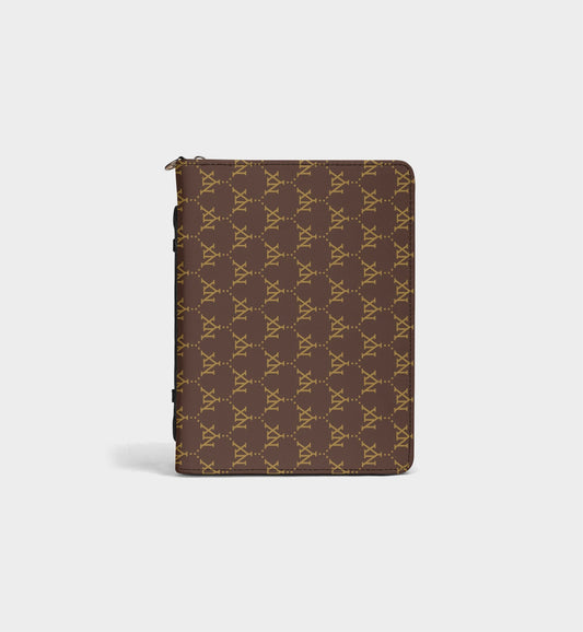 NXY Classic Monogram Bible Storage Bag - Woven Faith, Timeless Protection