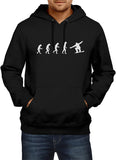 NXY Men's Evolution of Man to Snowboarder Hoodie Sweatshirt