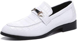 NXY White Shoes for Men丨 Men's Driving Shoes & Noble Dress Shoes for Men