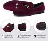 NXY Black Loafers Men丨Men's Penny Loafers & Velvet Loafers Men - Fashion Formal Buckle Casual Dress Shoes