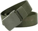 NXY Tactical Nylon Men\u2019s Belt Solid Color Non-metallic Buckle Quick-dry Material Black