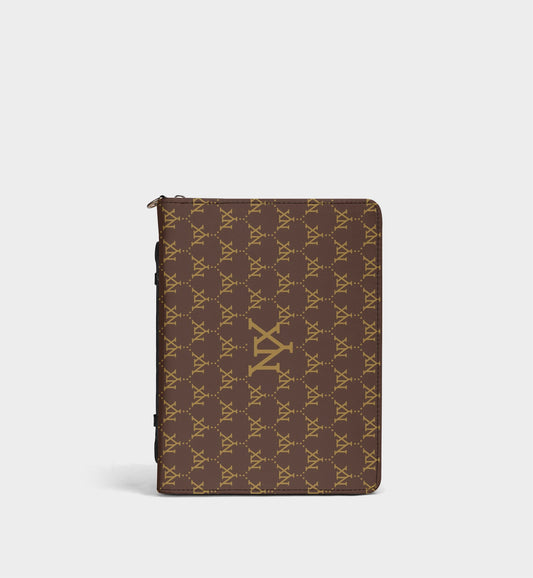 NXY Large Logo Classic Monogram Bible Storage Bag- Woven Faith, Timeless Protection