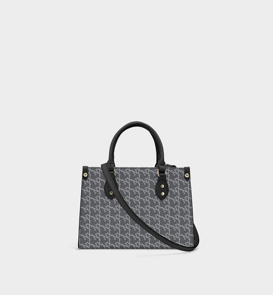 NXY Slanted Monogram Handle Bag