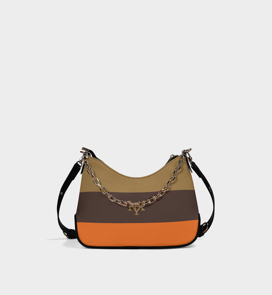 NXY House Tri-Color Women's Shoulder Bag