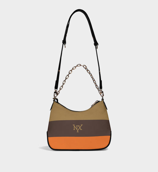 NXY House Tri-Color Women's Shoulder Bag