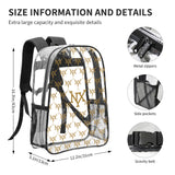 NXY Transparent PVC Backpack 1