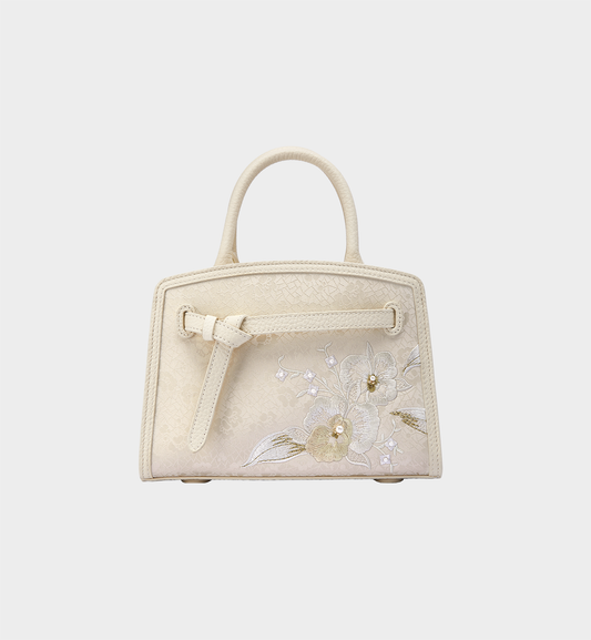 Wear Silk Heritage: Butterfly Orchid Lingjuan Handbag