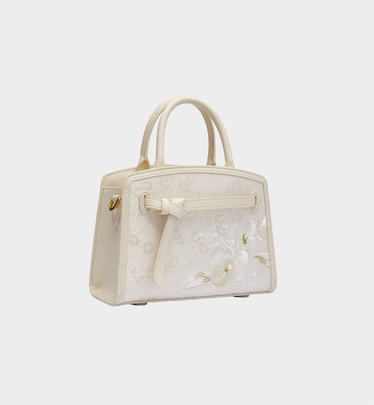 Wear Silk Heritage: Butterfly Orchid Lingjuan Handbag