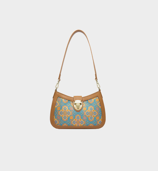 Wear Song Dynasty Elegance: Four Harmonies Ruyi Brocade Bag