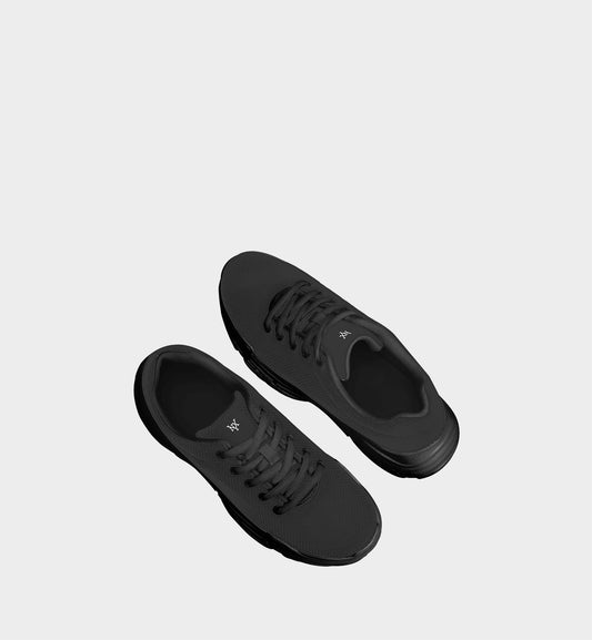 NXY Single Logo Black Chunky Sneakers