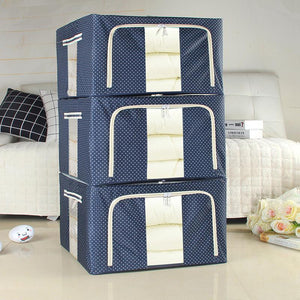 Oxford Cloth Steel Frame Storage Box【50% OFF】