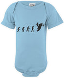 Body infantil NXY Baby Evolution Of Man To Snowmobile Rider