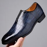 Shock-Absorbing Leather Shoes
