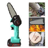 🎅$19.99 Only Today 🔥Christmas Pre-Sale 50% OFF--Rechargeable MINI Wood Cutting Cordless Lithium Chainsaw
