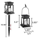 NXY 8 Outdoor Solar Hanging Lantern Candle Candle Light