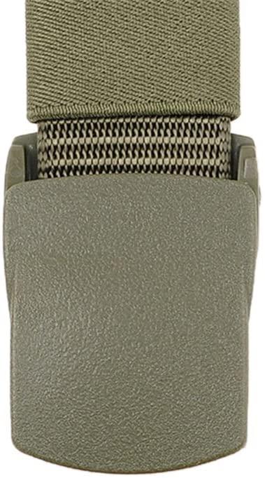 NXY Tactical Nylon Men\u2019s Belt Solid Color Non-metallic Buckle Quick-dry Material Black