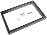 NXY Jewelry Rings Display Tray Velvet 100 Slot Case Box Jewelry Storage Box