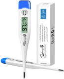 Basic Body Thermometer with Accurate Readings Suitable for Kids and Adults, Digital Oral, Rectal Armpit Thermometer