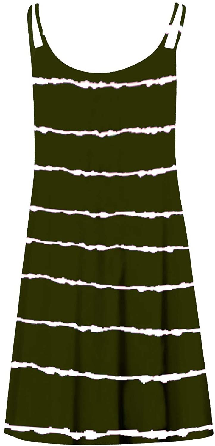 NXY Winsummer Women Dresses Summer Mini Sleeveless Flower Print Plus Size Boho Dress Short Tank Dress A-Line Beach Sundress