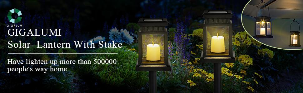 NXY 8 Outdoor Solar Hanging Lantern Candle Candle Light
