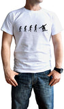 NXY Men's Evolution of Man to Snowboarder T-Shirt