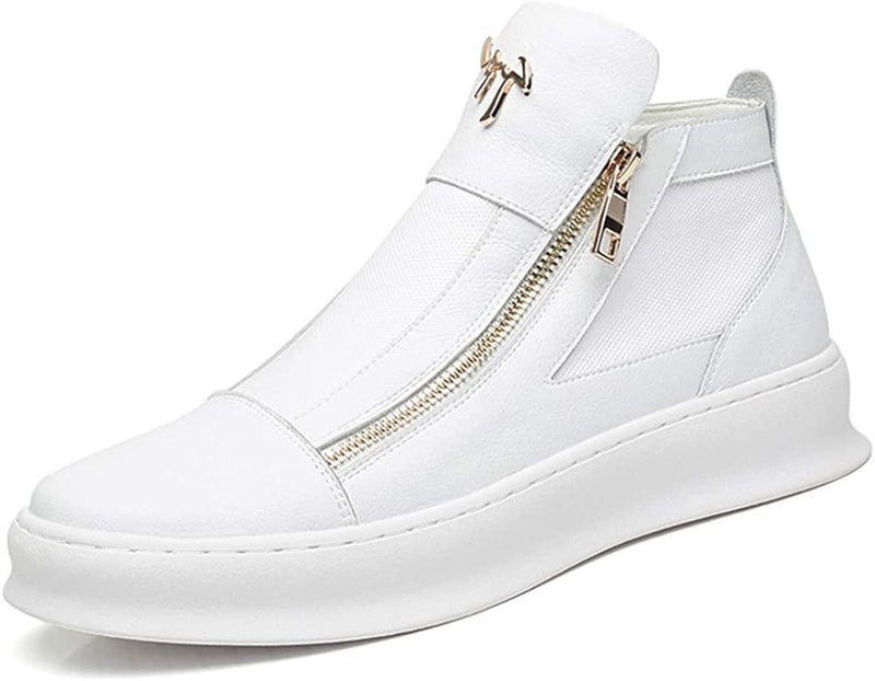 NXY Mens Casual Athletic Sneakers Leather Knit Running Shoes &amp; High Top Xipped Shoes for Men Walking Baseball Jogging Shoes