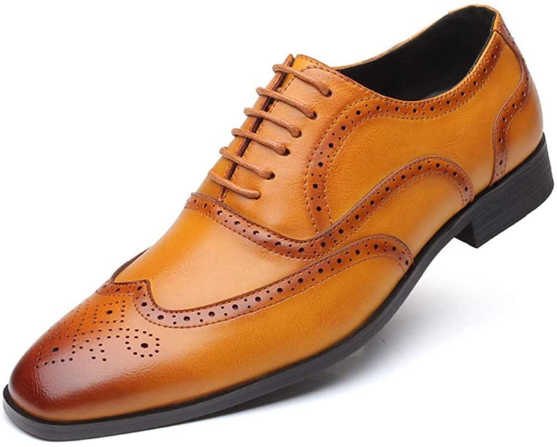 NXY Black Brown Dress Loafers for Men丨Premium &amp; Breathable Fabric Leather Fashion Business Penny Loafers - Elegant Casual Mens Loafers