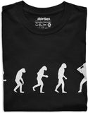 Men's Evolution of Man to Baseball Player T-Shirt - from Caveman to Home Run Hitter Shirt