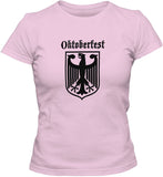 NXY Women's Oktoberfest German Coat of Arms T-Shirt