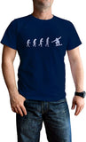 NXY Men's Evolution of Man to Snowboarder T-Shirt
